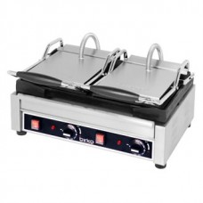 Birko Large Size Panini Grill, With Cast Iron Grilling Plates